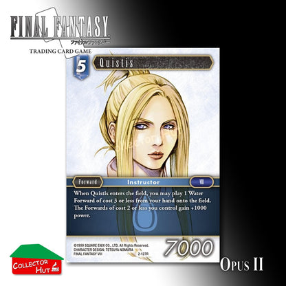 Final Fantasy Trading Card Game OPUS II 2 Singles You Choose