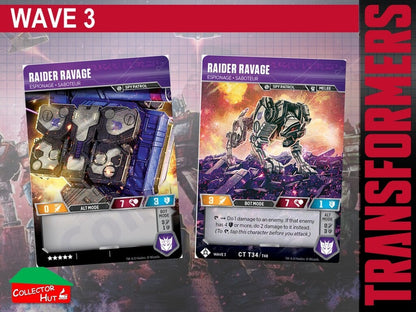 Transformers TCG CHARACTER Trading Cards All Waves