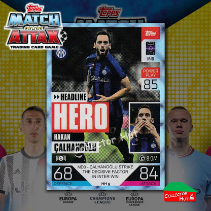 Topps Match Attax Extra 2022/23 Parallel CRYSTAL & EMERALD Cards YOU CHOOSE
