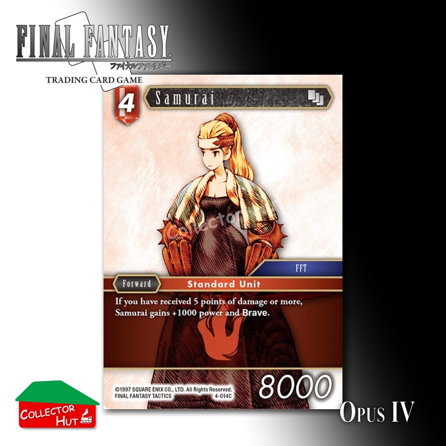 Final Fantasy Trading Card Game OPUS IV 4 Singles You Choose