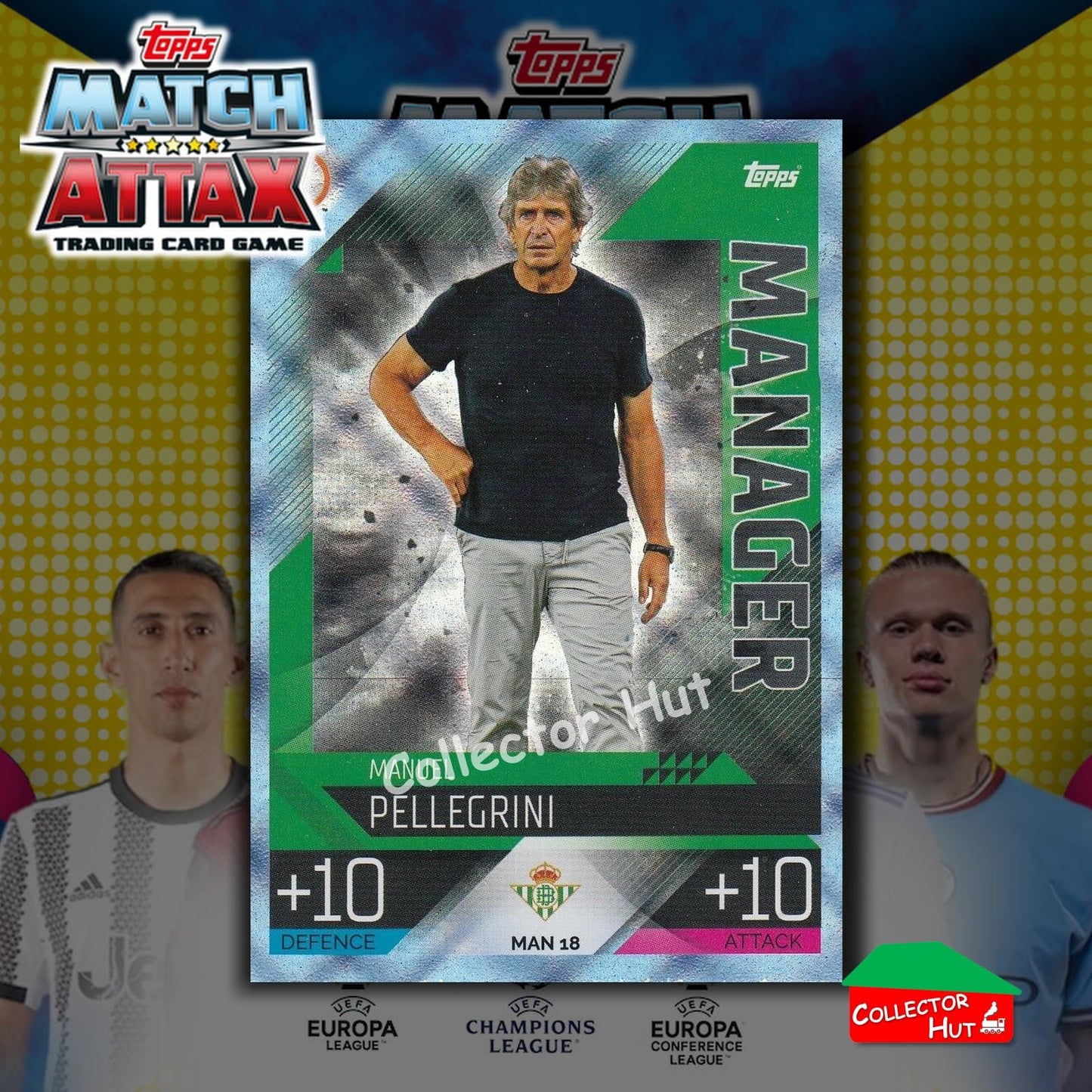 Topps Match Attax Extra 2022/23 Parallel CRYSTAL & EMERALD Cards YOU CHOOSE