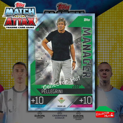 Topps Match Attax Extra 2022/23 Parallel CRYSTAL & EMERALD Cards YOU CHOOSE