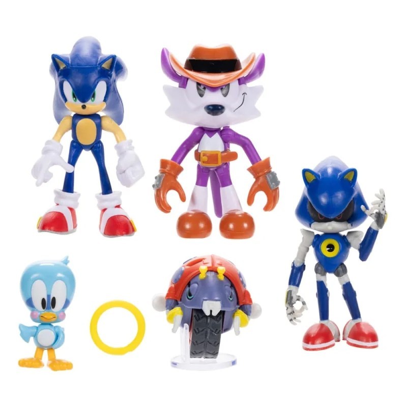 Jakks Sonic the Hedgehog Figures 2.5" Articulating Posable