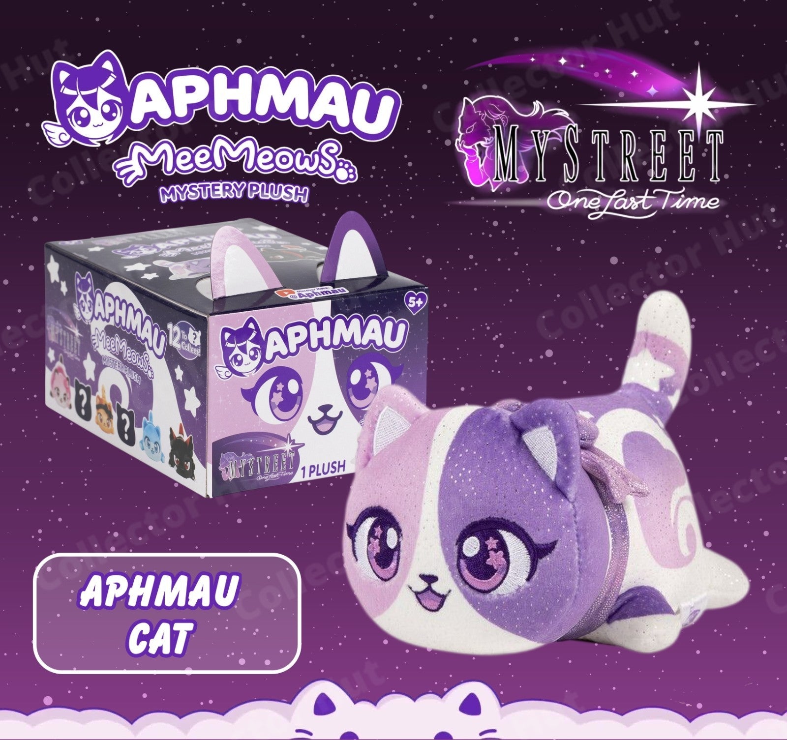 Aphmau MeeMeows Mystery 6" Plush Toys MY STREET Limited Edition IDENTIFIED