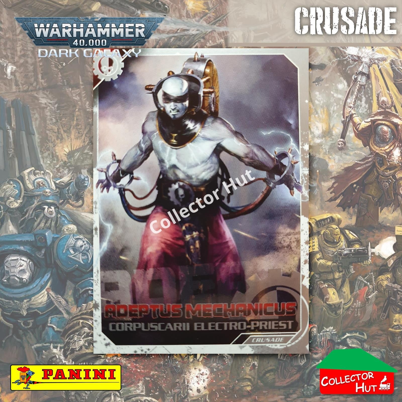 PANINI Warhammer 40,000 Dark Galaxy Parallel Trading Card Crusade Vanguard Purge