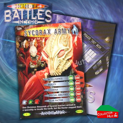 DOCTOR WHO Battles in Time #276-375 ANNIHILATOR RARE & COMMON Cards YOU CHOOSE