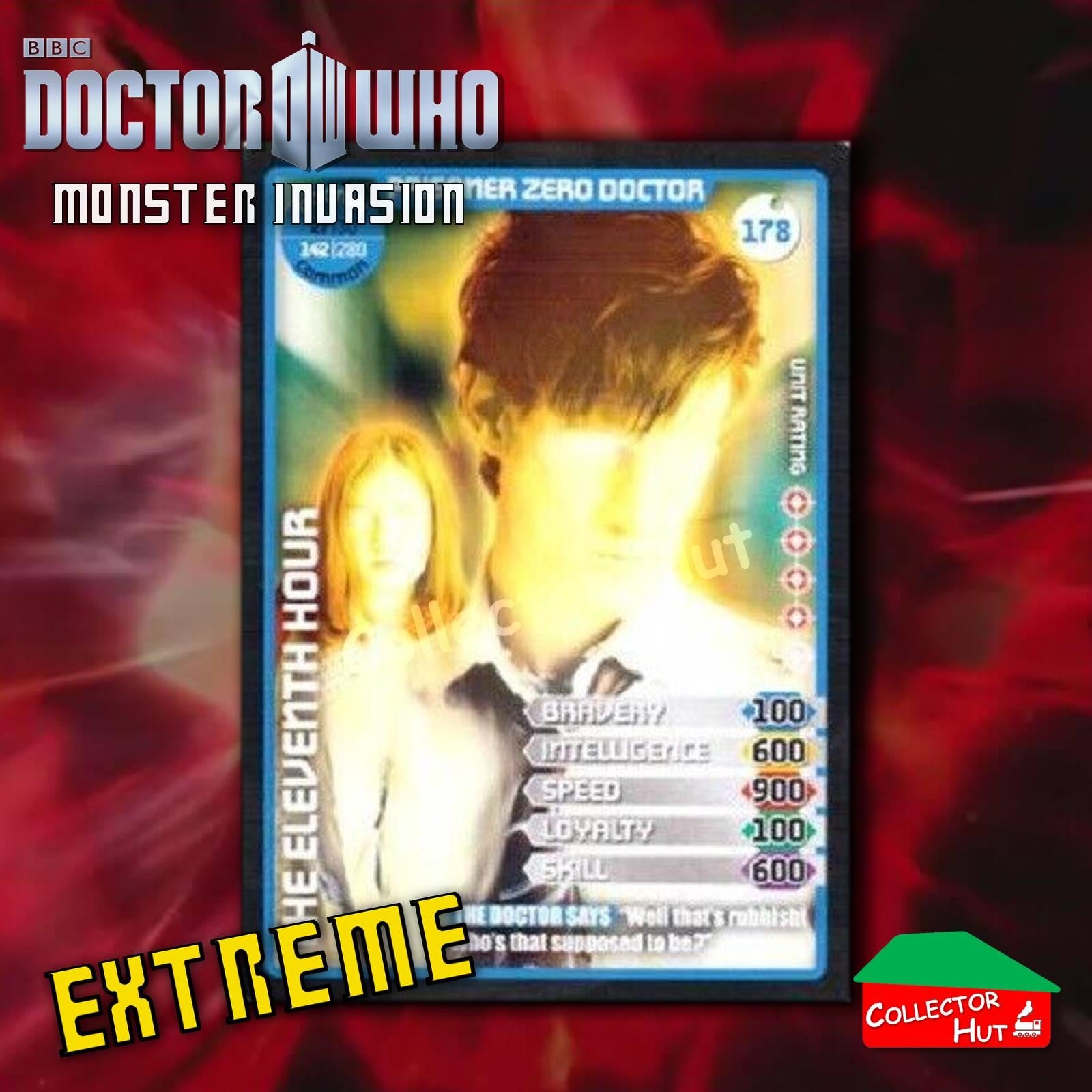 DOCTOR WHO Monster Invasion EXTREME Cards 166-344 New Fresh & Sleeved YOU CHOOSE
