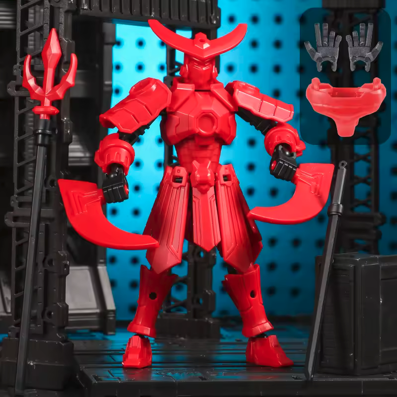 Shapeshift Robots Constructable Posable Action Figures for Art & Build Play