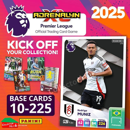 Panini Adrenalyn XL Premier League 2025 2024/25 Base & Foils #10-225