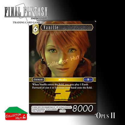 Final Fantasy Trading Card Game OPUS II 2 FOIL CARDS You Choose