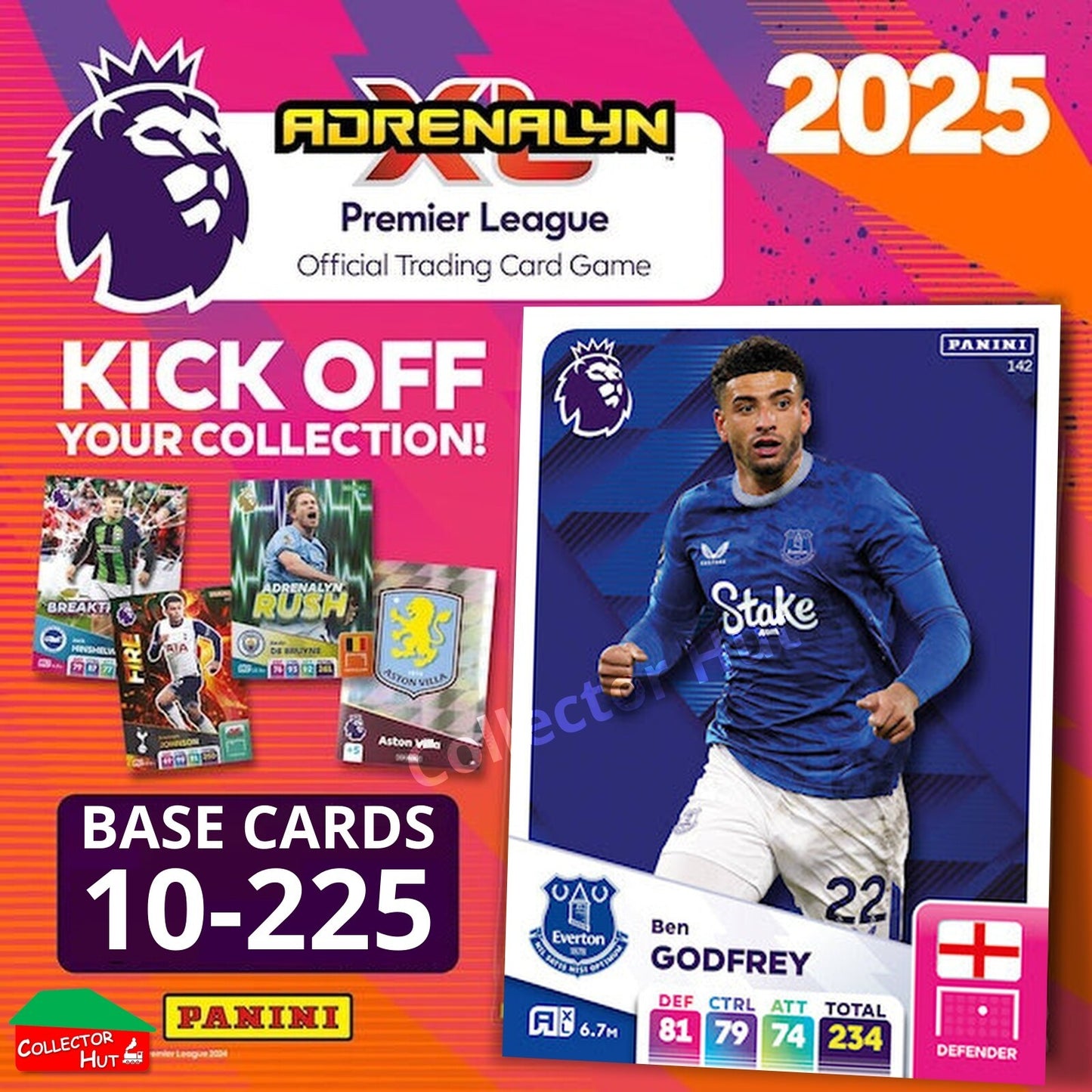Panini Adrenalyn XL Premier League 2025 2024/25 Base & Foils #10-225