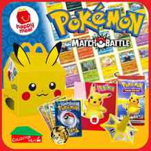 McDonald's Happy Meal 2022 Pokémon Match Battle SINGLE Trading Cards You Choose