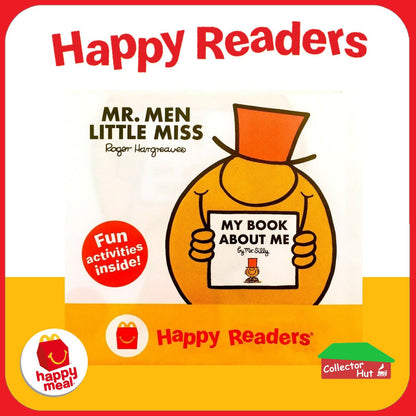 McDonalds Happy Meal Mr Men Little Miss Happy Readers Books
