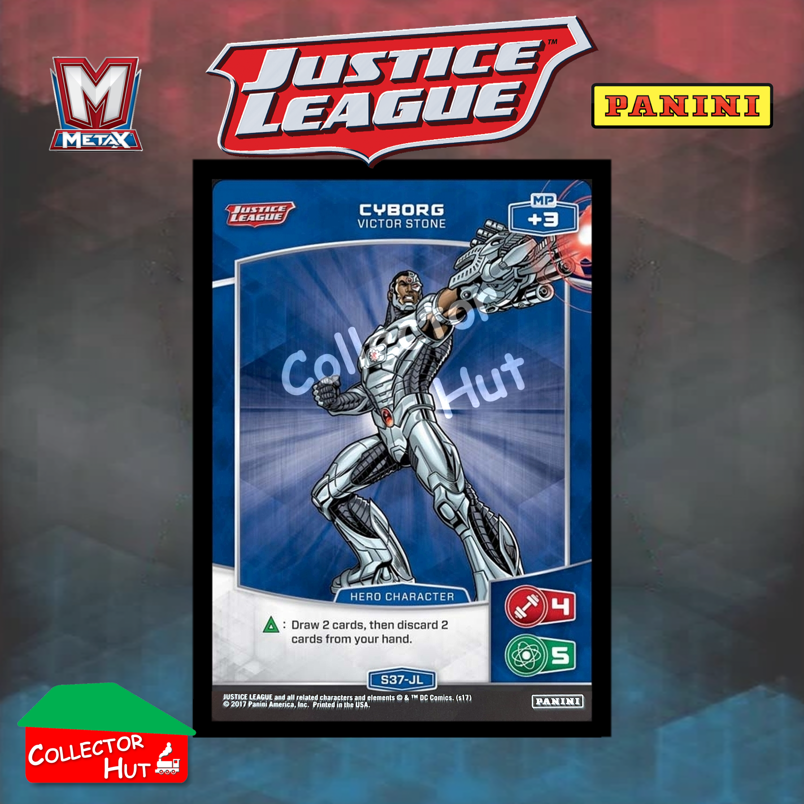 Panini MetaX DC Justice League Cards S1-S72 Choose Your Singles