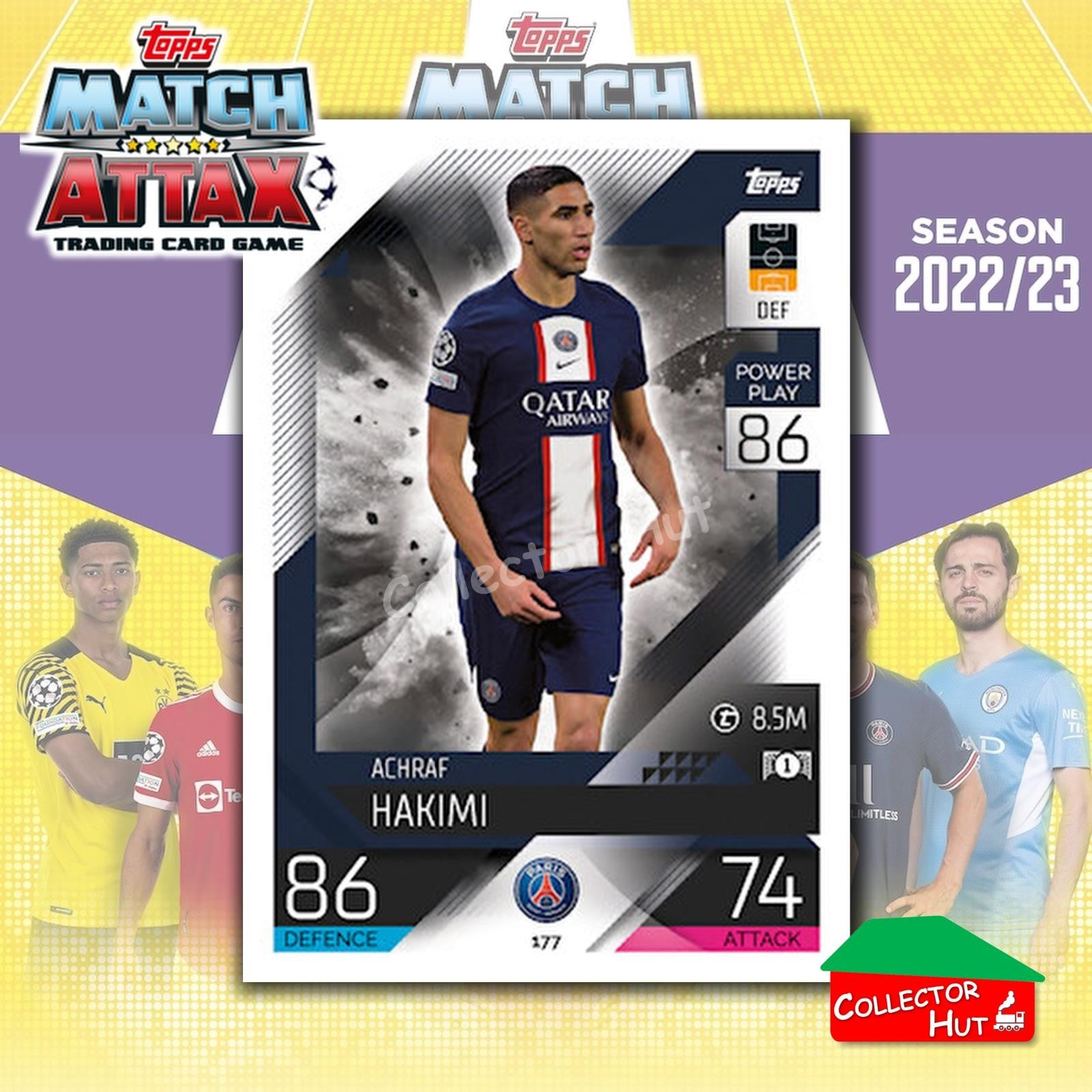 Topps Match Attax Europa Champions League 2022/23 TCG Trading Cards Base 1-189