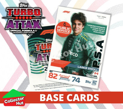 Topps Turbo Attax Formula 1 F1 2024 #167-312 Base Cards YOU CHOOSE