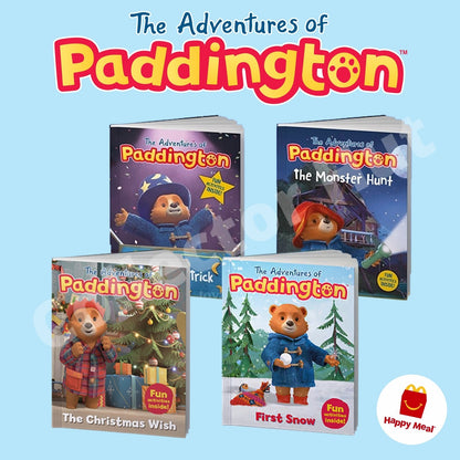 McDonalds Happy Meal Paddington Bear Happy Readers Books