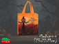 Halloween Novelty Tote Bags Trick or Treat Fabric Choose a Pattern