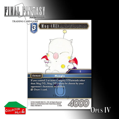 Final Fantasy Trading Card Game OPUS IV 4 FOIL CARDS You Choose