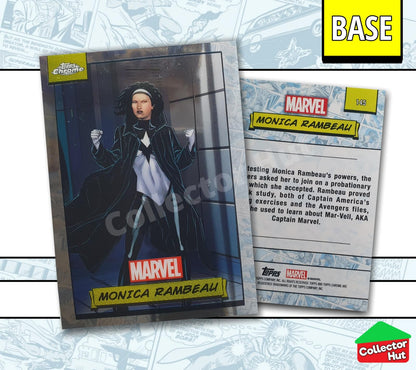 Marvel Topps Chrome 2024 Base Card Collection 1-150 YOU CHOOSE