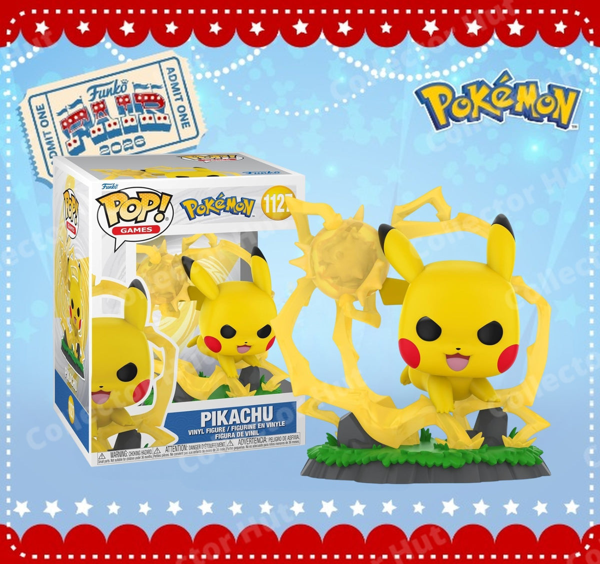 Pop! Premium Pokémon Series Pikachu Blastoise Venusaur Charizard