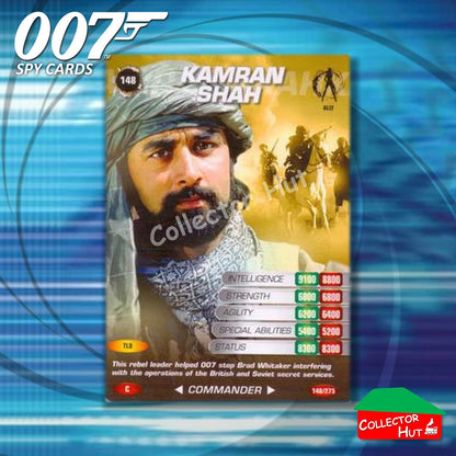 James Bond 007 Commander Spy Cards BASE COMMON YOU CHOOSE