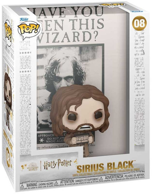 FUNKO POP COVER: HARRY POTTER SIRIUS & WANTED POSTER