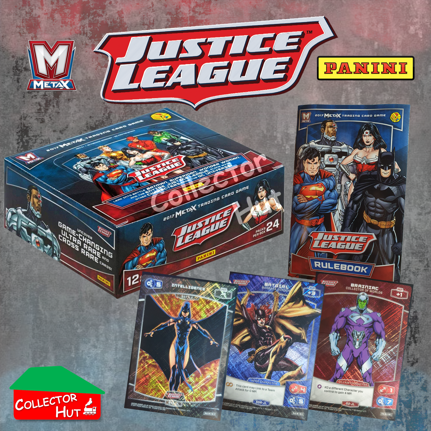 Panini MetaX DC Justice League Foil Cards S1-S72 Choose Your Card