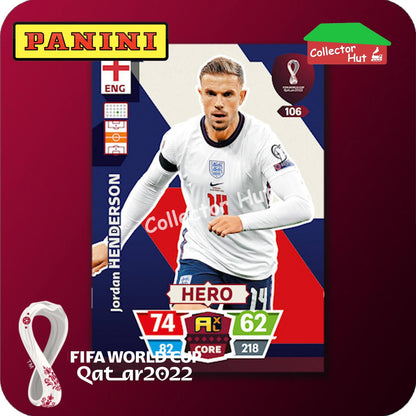 Panini Adrenalyn XL Qatar World Cup 2022 Trading Cards BASE SET #28-144