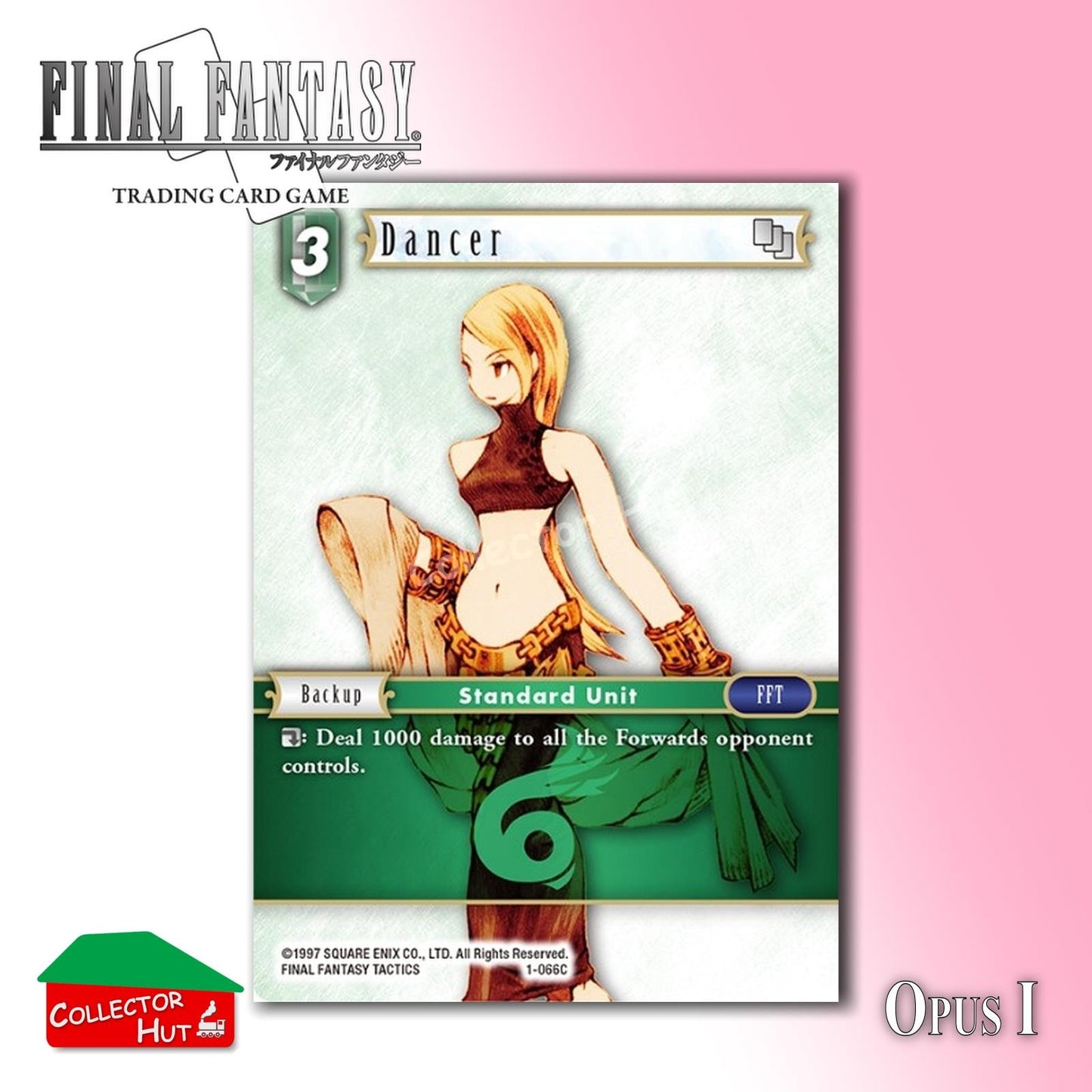 Final Fantasy Trading Card Game OPUS I Singles You Choose
