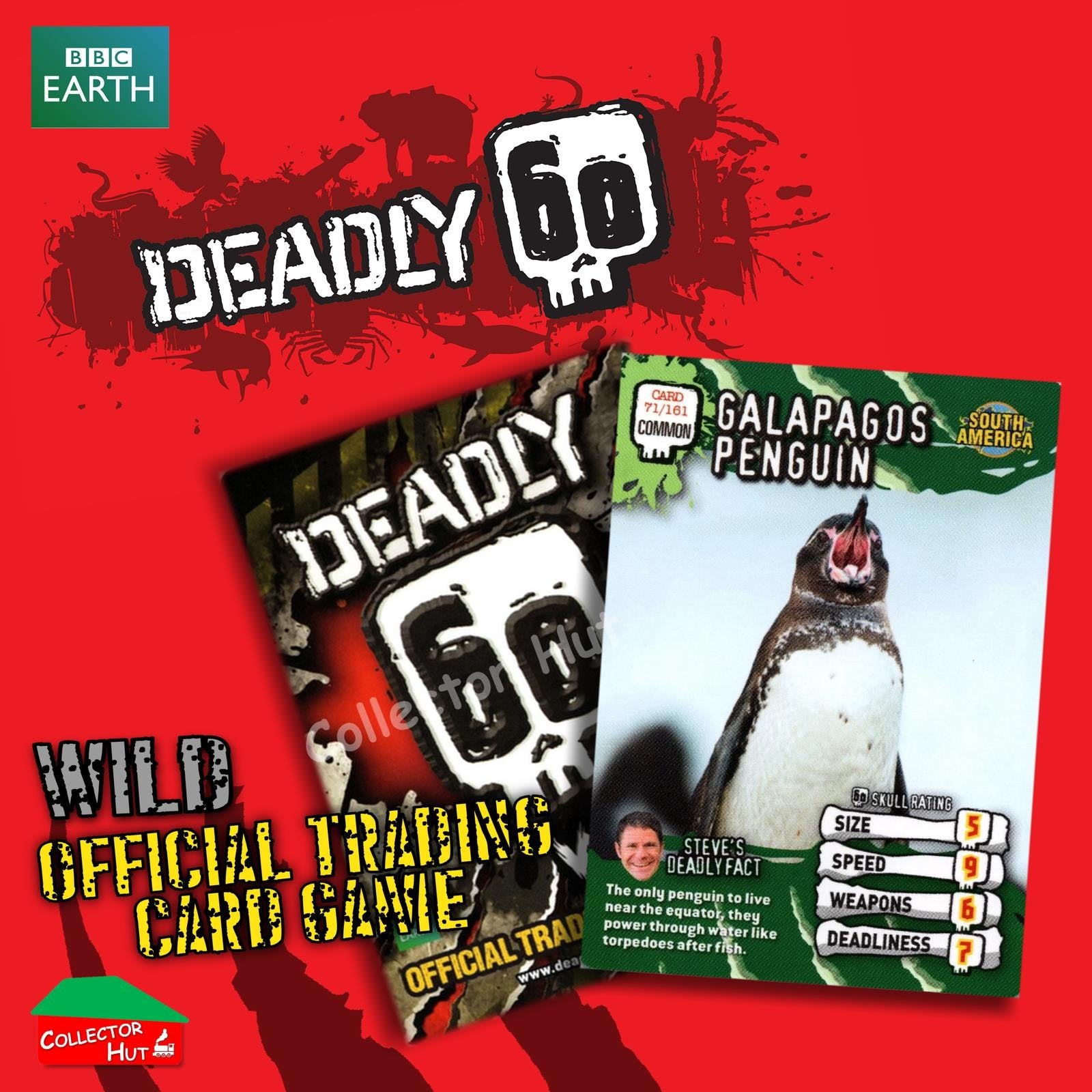 CBBC Deadly 60 WILD Trading Cards  Choose Your Cards