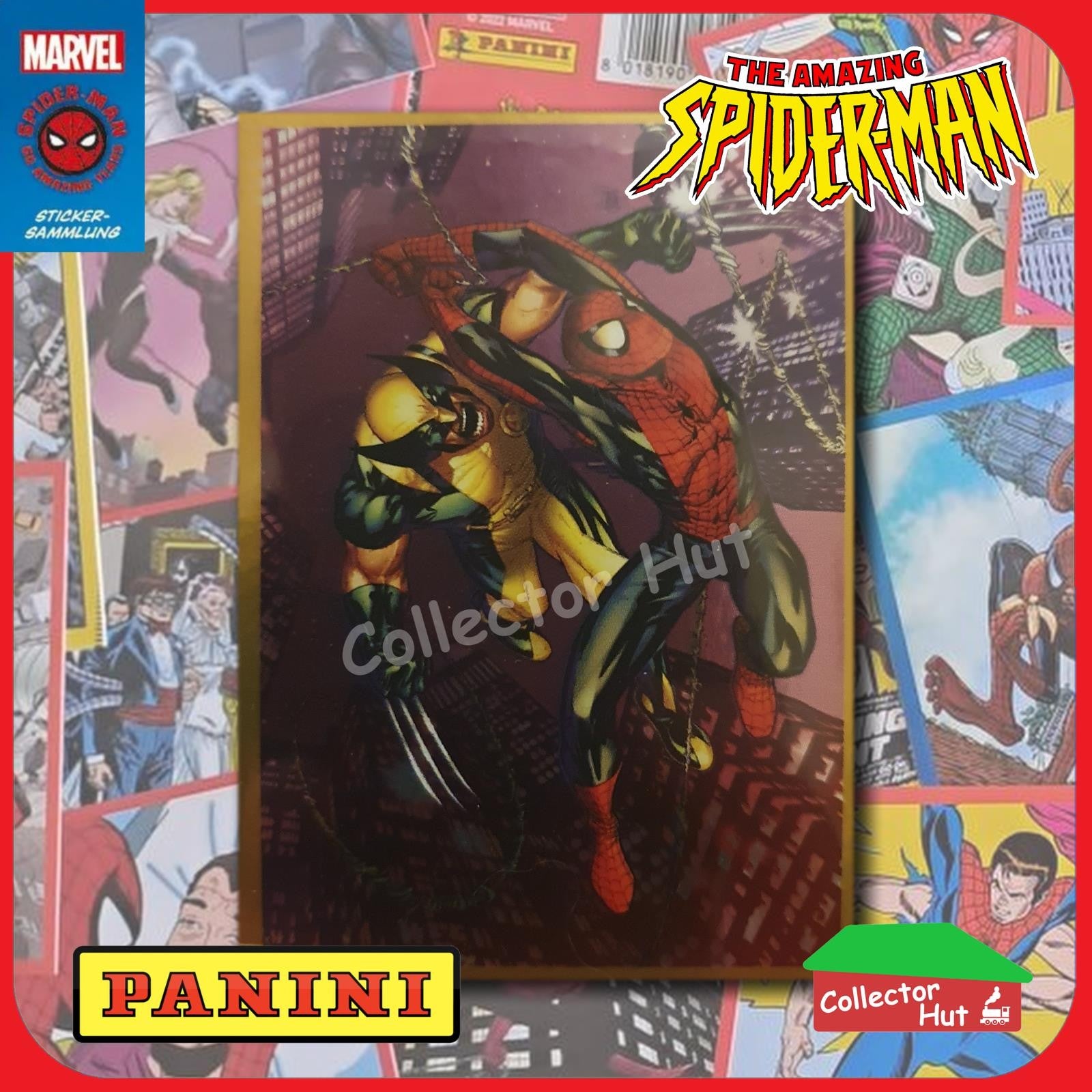 Panini The Amazing Spider-Man 60th Anniversary Sticker Collection Singles