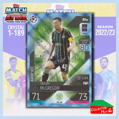Topps Match Attax Extra 2022/23 Parallel CRYSTAL & EMERALD Cards YOU CHOOSE