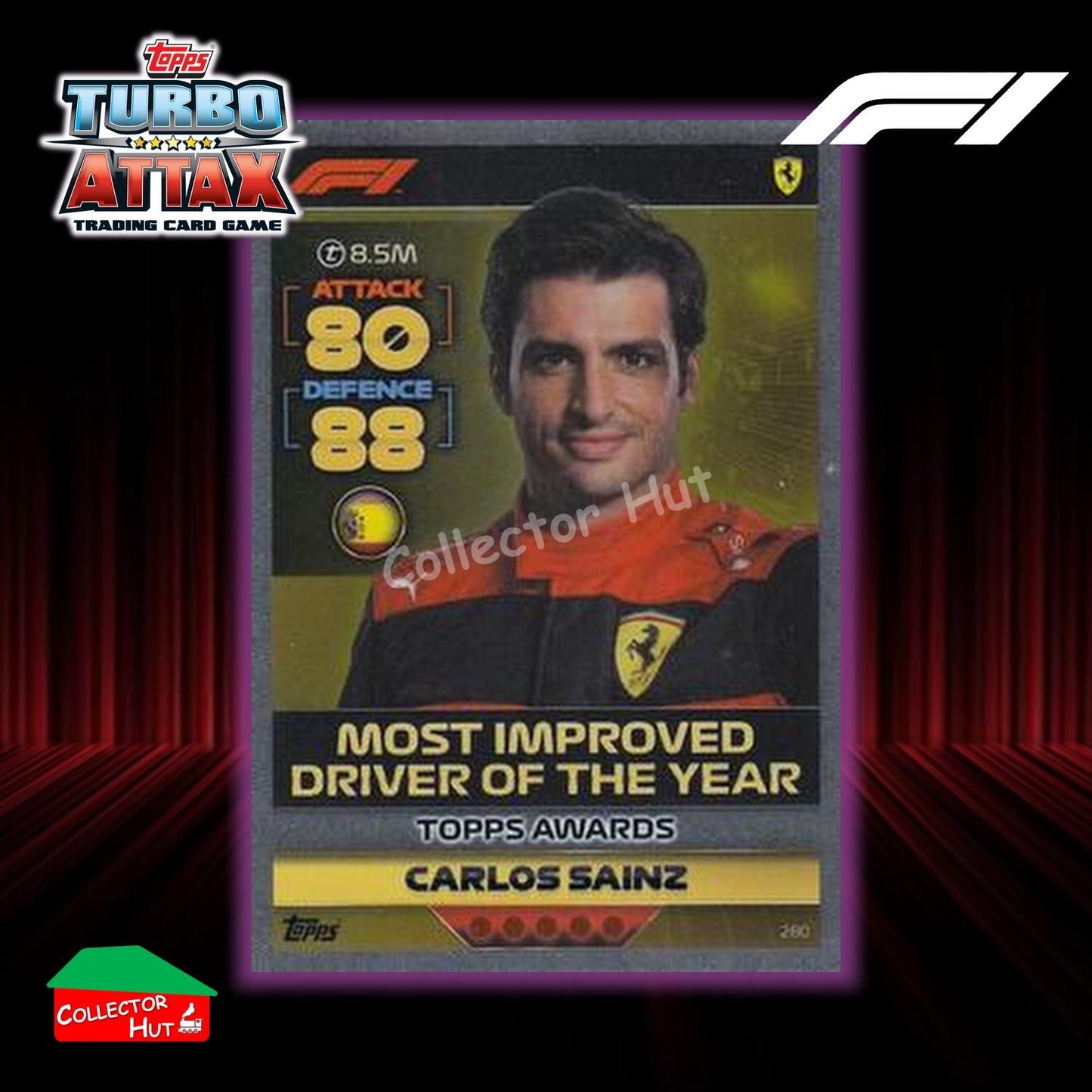 Topps Turbo Attax Formula 1 F1 2022 Limited Edition, 100 Club & Foil Cards