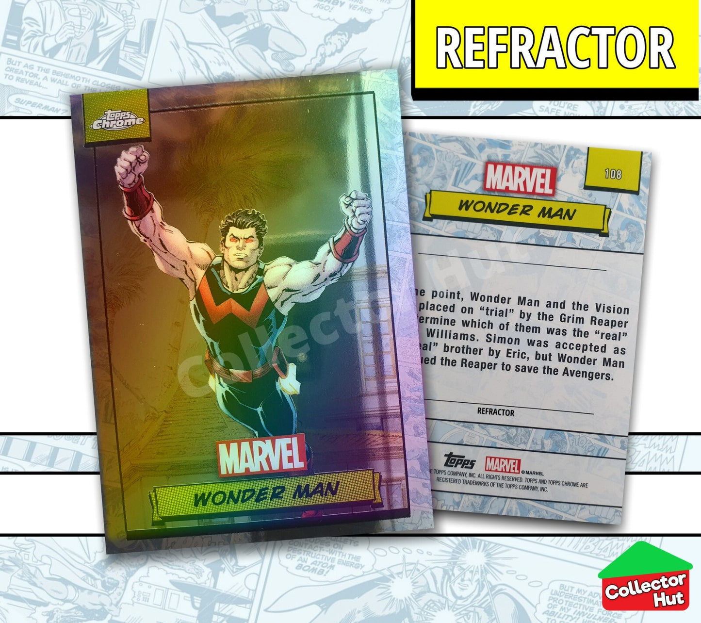 Marvel Topps Chrome 2024 REFRACTOR Card Collection YOU CHOOSE
