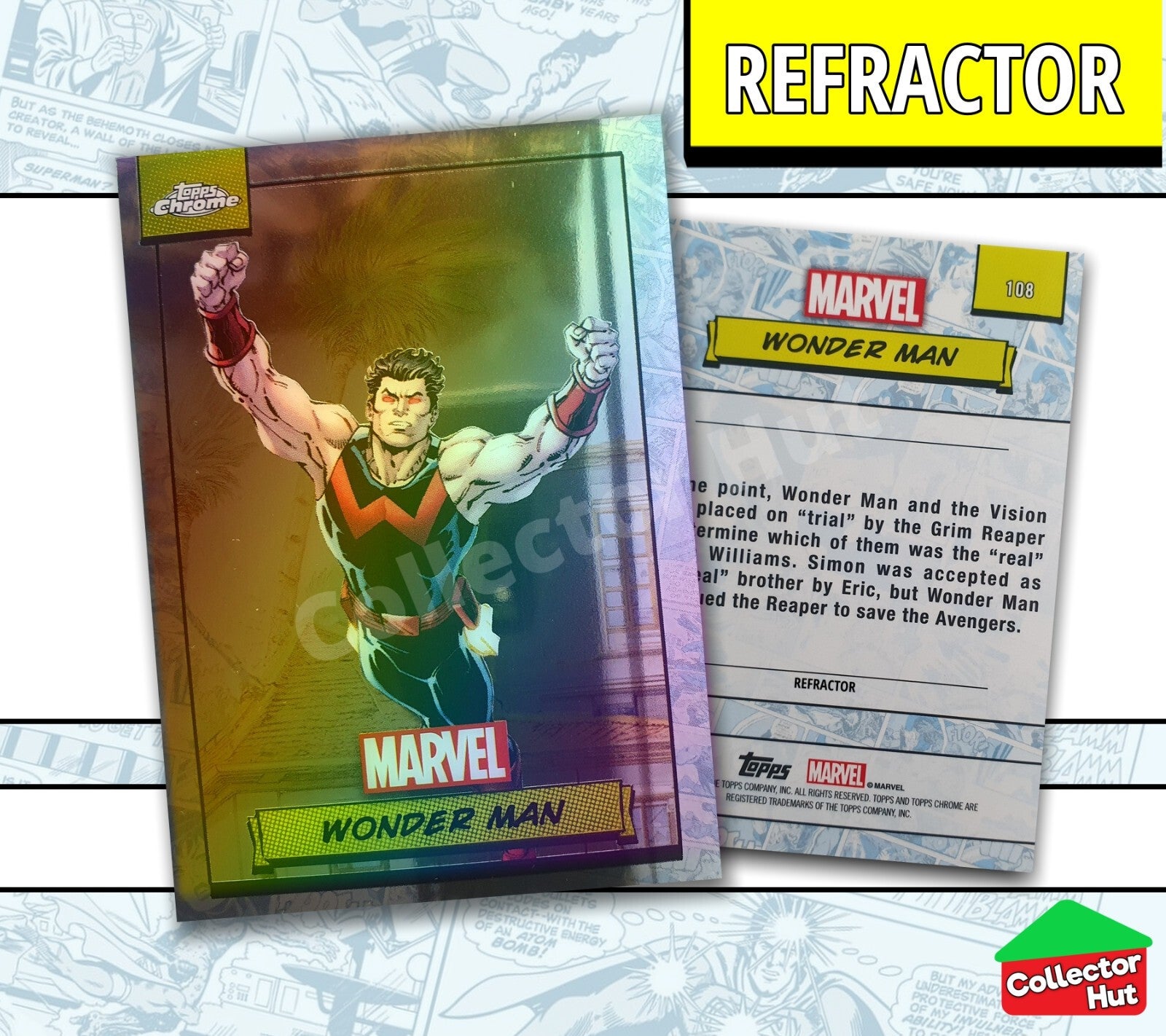 Marvel Topps Chrome 2024 REFRACTOR Card Collection YOU CHOOSE