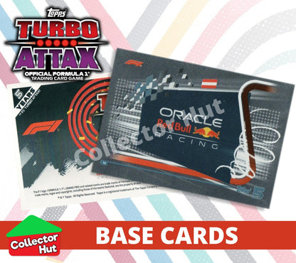 Topps Turbo Attax Formula 1 F1 2024 #1-166 Base Cards YOU CHOOSE
