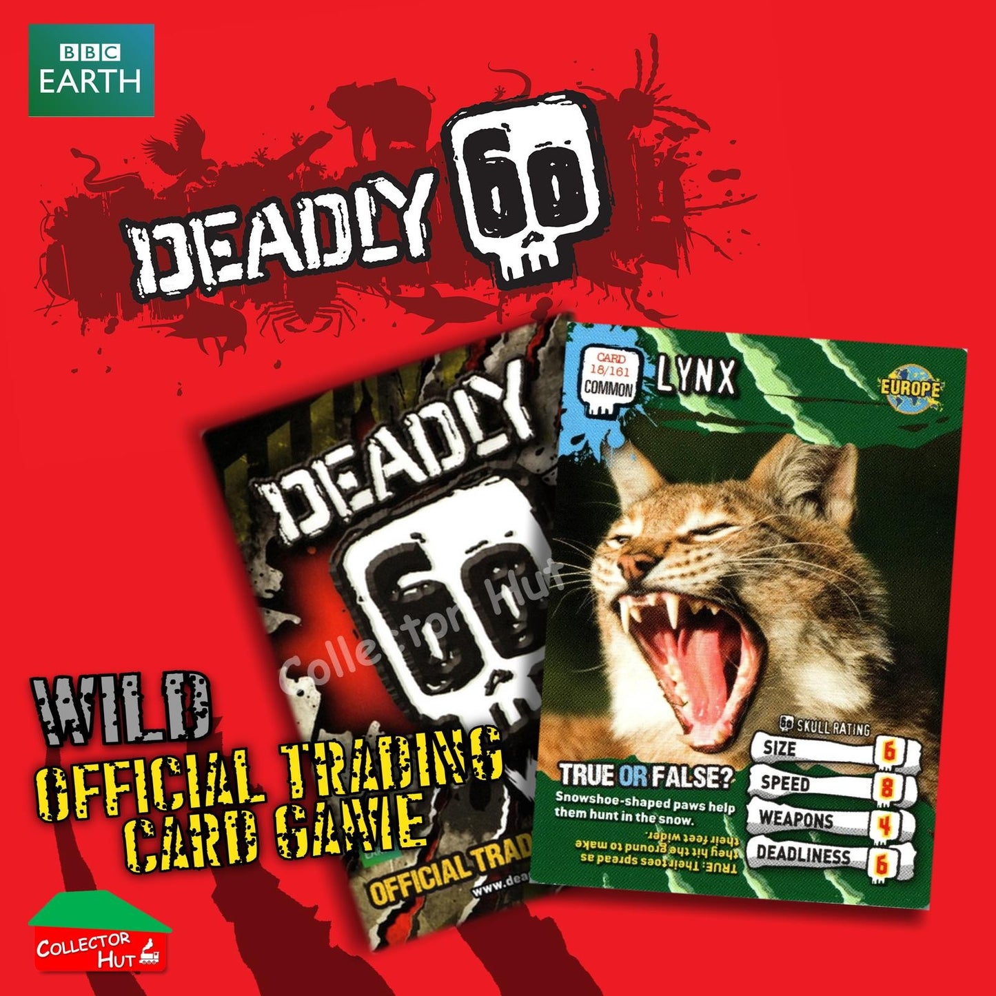 CBBC Deadly 60 WILD Trading Cards  Choose Your Cards