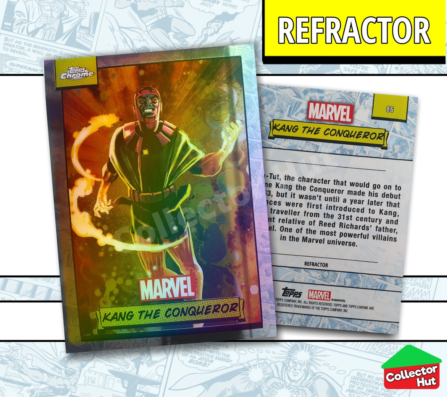 Marvel Topps Chrome 2024 REFRACTOR Card Collection YOU CHOOSE
