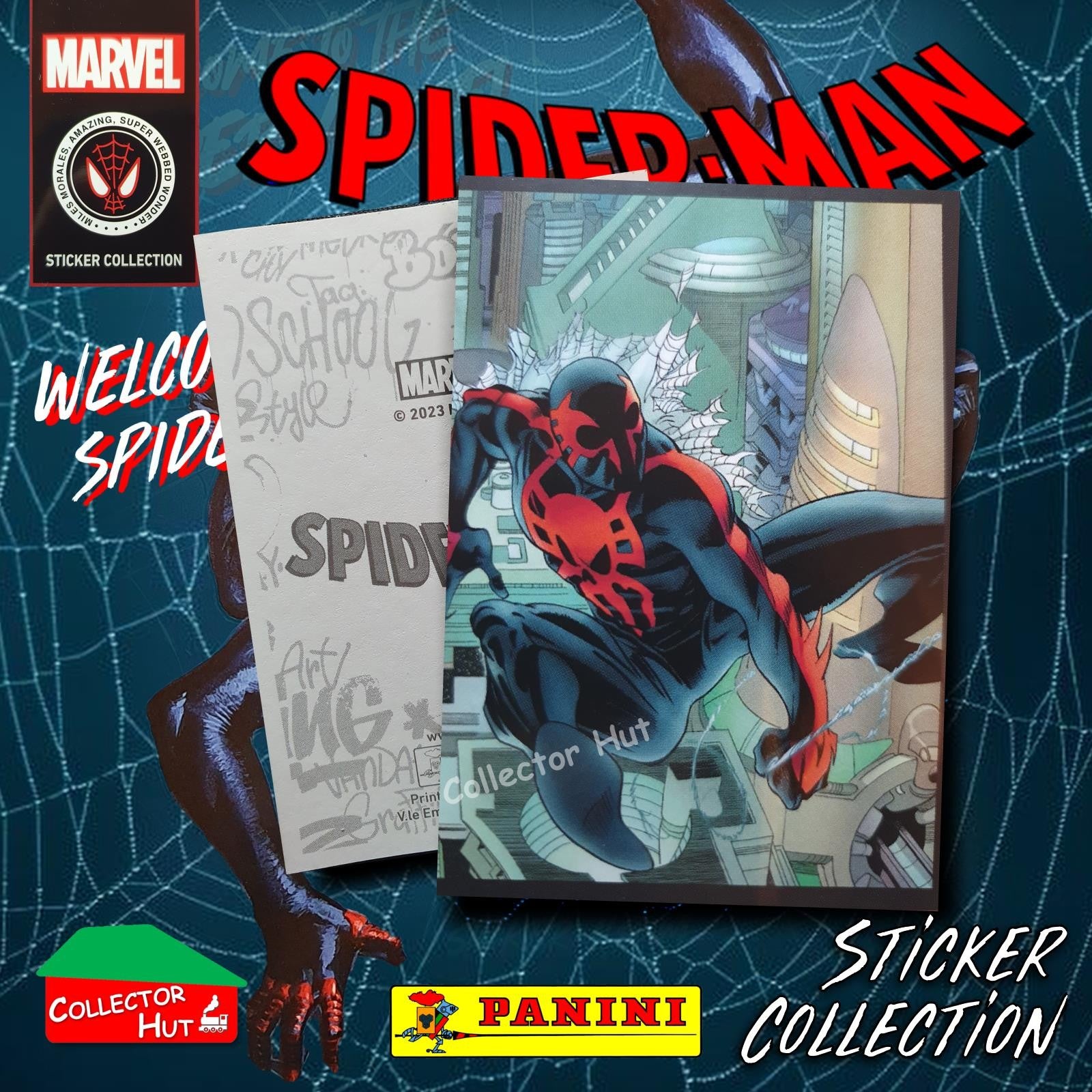 Panini Spider-Man Spider-Verse 2023 Collection Sticker Singles #1-163 & F1-30