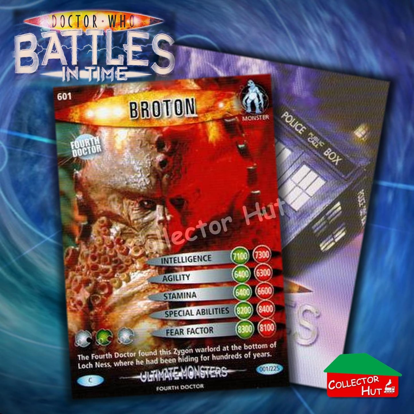 DOCTOR WHO Battles in Time #601-825 ULTIMATE MONSTERS RARE & COMMON Cards