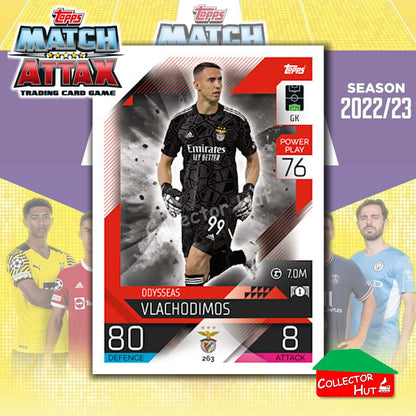 Topps Match Attax Europa Champions League 2022/23 TCG Trading Cards Base 190-387