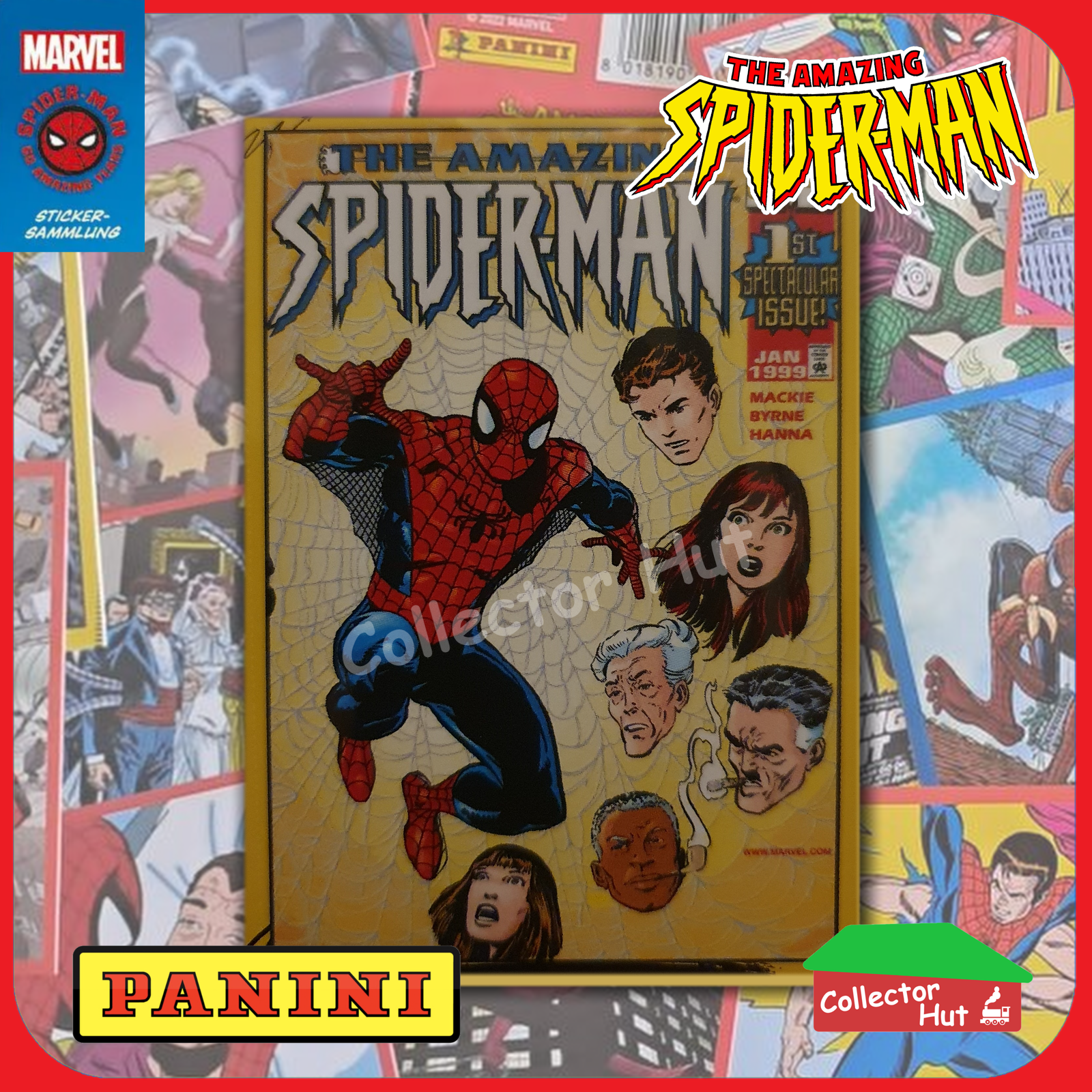 Panini The Amazing Spider-Man 60th Anniversary Trading Cards Singles 1-60