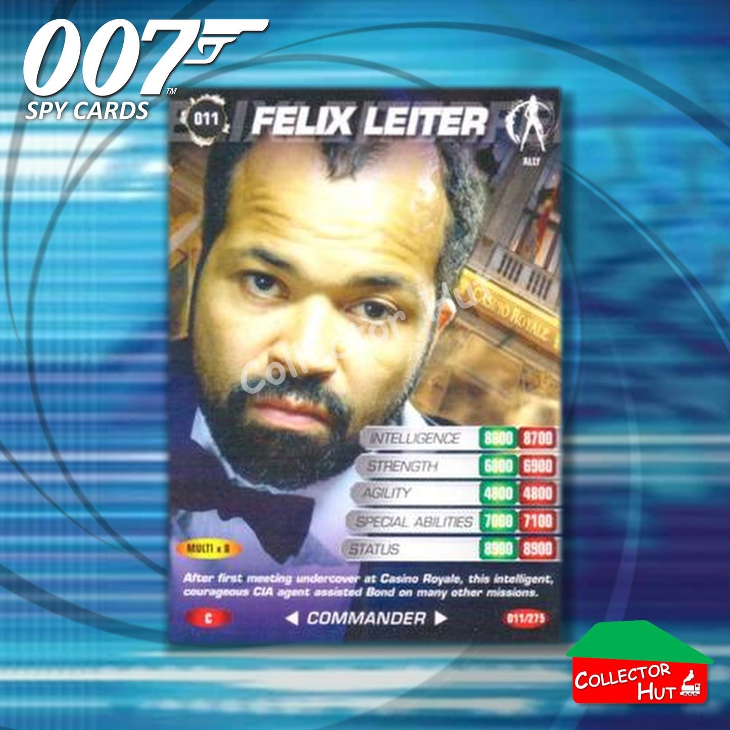 James Bond 007 Commander Spy Cards BASE COMMON YOU CHOOSE