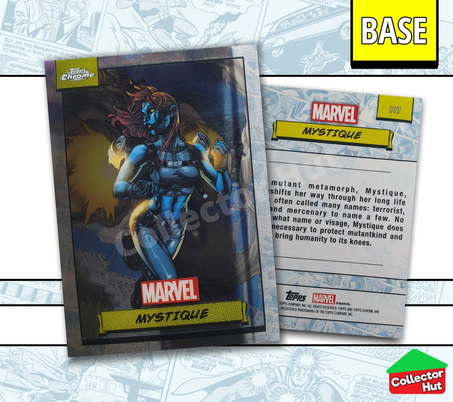 Marvel Topps Chrome 2024 Base Card Collection 1-150 YOU CHOOSE