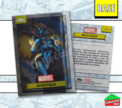 Marvel Topps Chrome 2024 Base Card Collection 1-150 YOU CHOOSE
