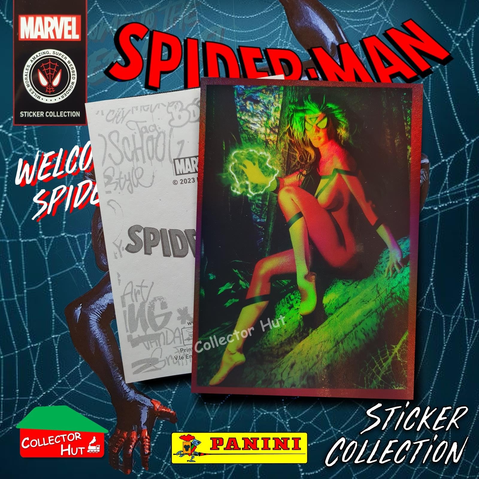 Panini Spider-Man Spider-Verse 2023 Collection Sticker Singles #1-163 & F1-30