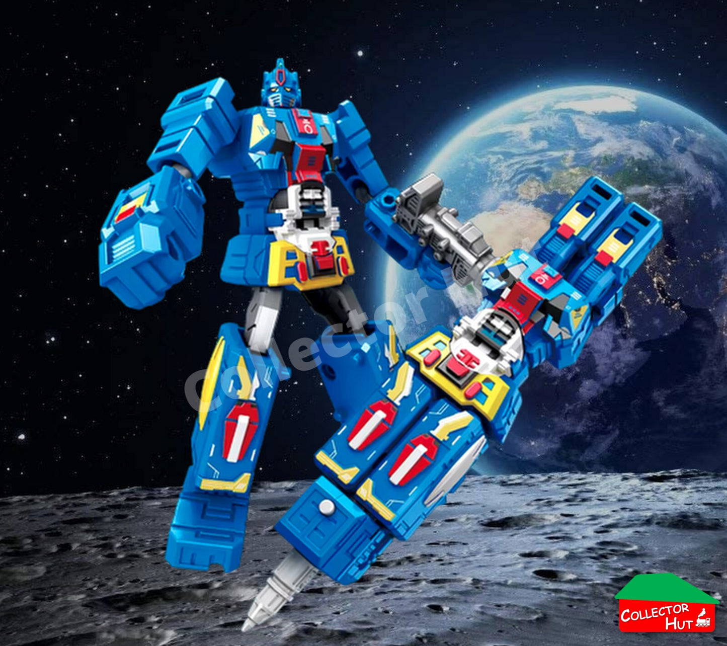 Novelty Transforming Robot Ballpoint Pens Children School Sensory Toy