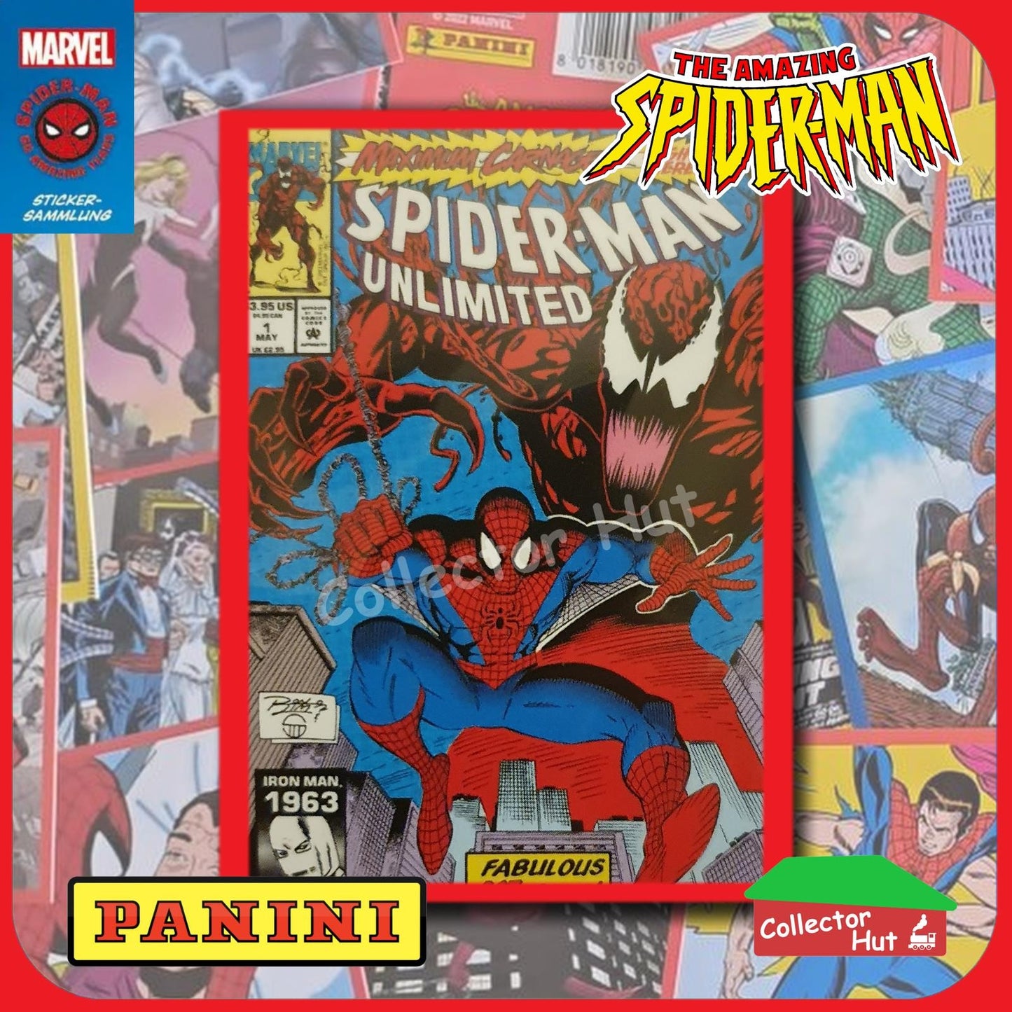 Panini The Amazing Spider-Man 60th Anniversary Sticker Collection Singles