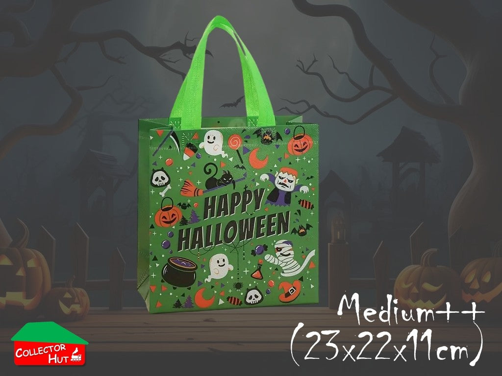 Halloween Novelty Tote Bags Trick or Treat Fabric Choose a Pattern